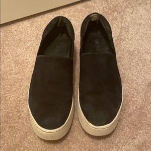 Vince Platform Suede Sneakers